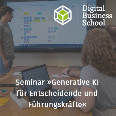 KI Seminar Generative KI für Entscheidende und Führungskräfte